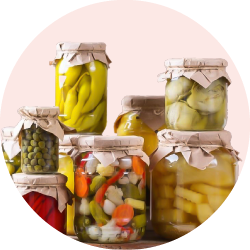 Canned and Jarred Food