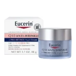 Visit كريم الوجه الليلي بتركيبة Q10 المضاد للتجاعيد + برو ريتينول من يوسرين 48 جم Eucerin